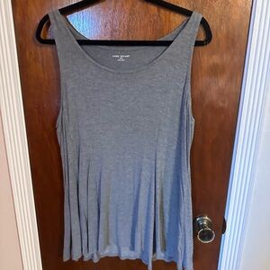 Lane Bryant Heather Gray Tank Top